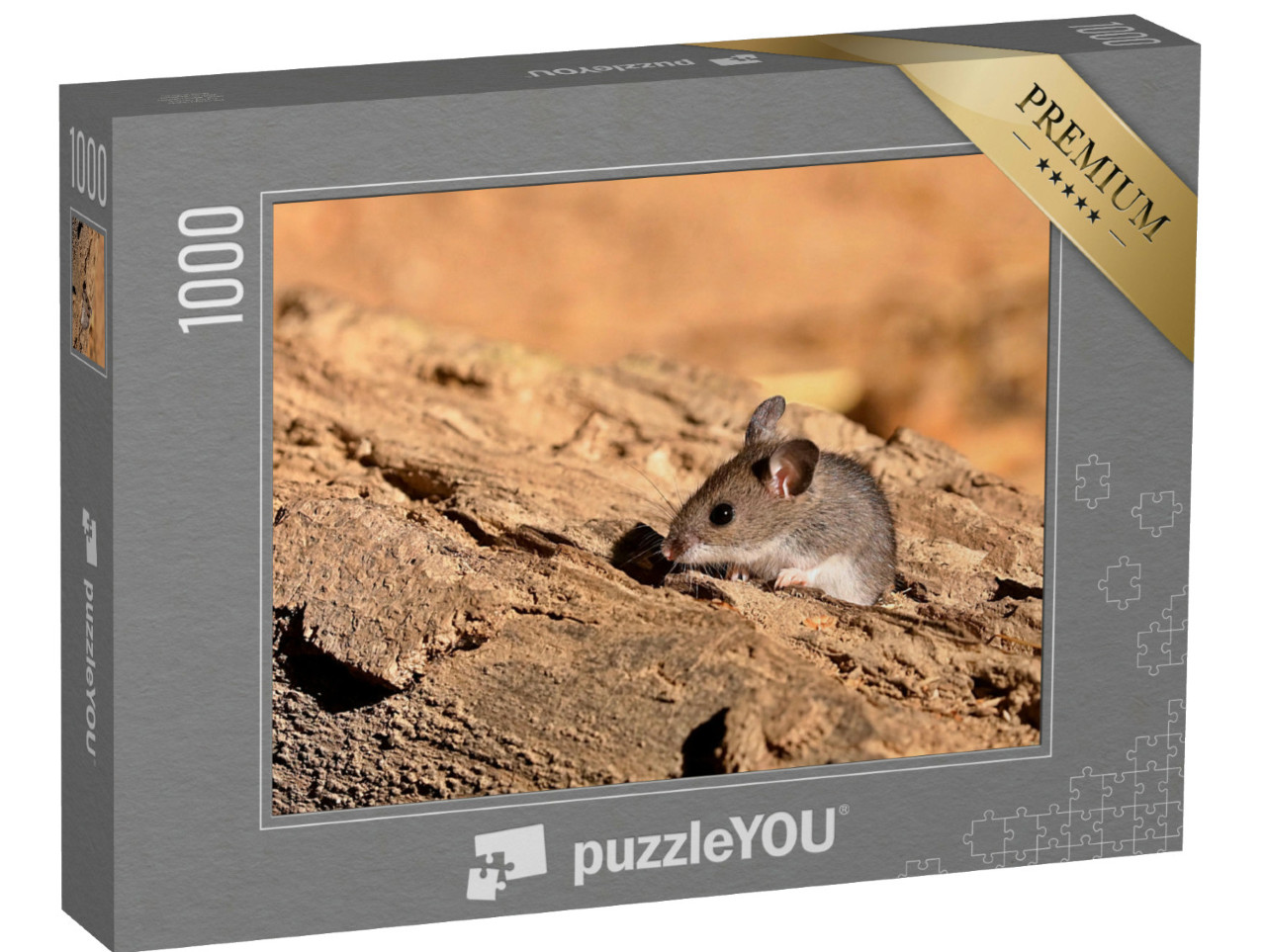 Puzzle 1000 Teile „Die winzig kleine nordamerikanische Hirschmaus“
