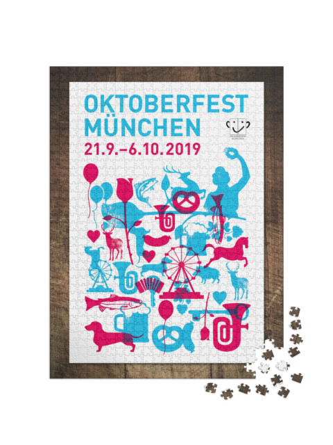 Puzzle 1000 Teile „OKTOBERFEST™ 2019 JAHRESMOTIV“