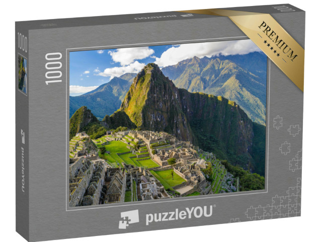 Puzzle 1000 Teile „Machu Picchu, Weltkulturerbe, Peru“