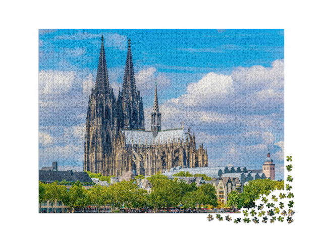 Puzzle 2000 Teile „Prachtvoller Dom in Köln, Deutschland“