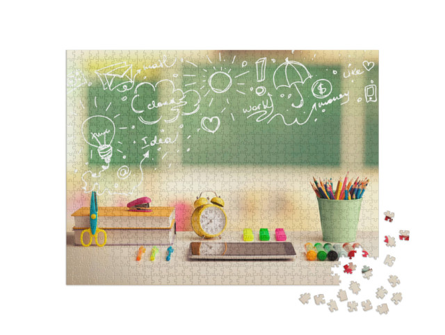 Puzzle 1000 Teile „Grundschule“