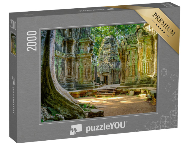Puzzle 2000 Teile „Ta Prohm-Tempel, Teil des Angkor Wat, Kambodscha “