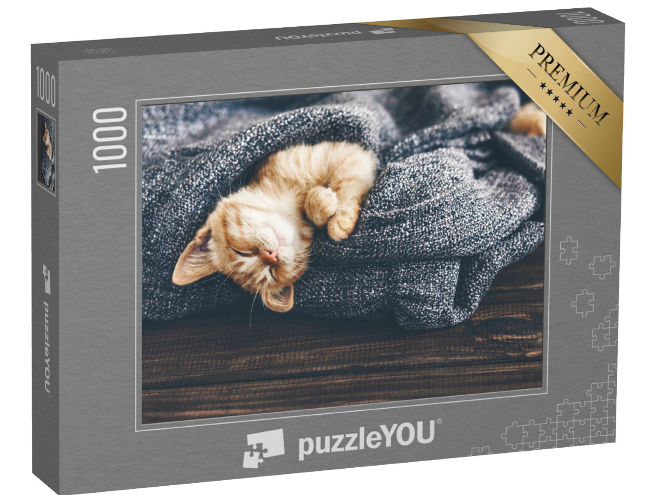 Puzzle 1000 Teile „Niedliches kleines Kätzchen“
