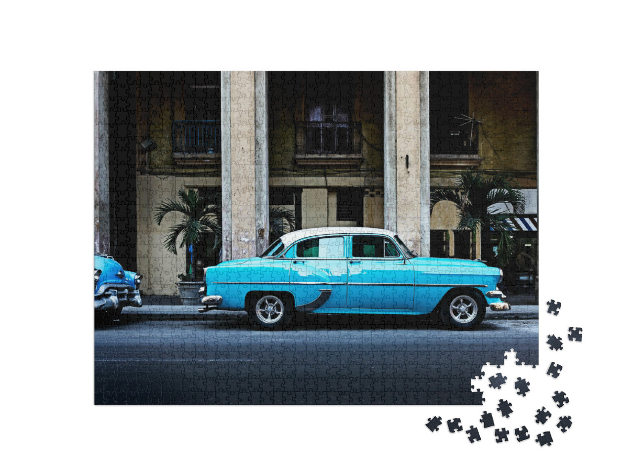 Puzzle 1000 Teile „Oldtimer in Havanna, Hauptstadt von Kuba“