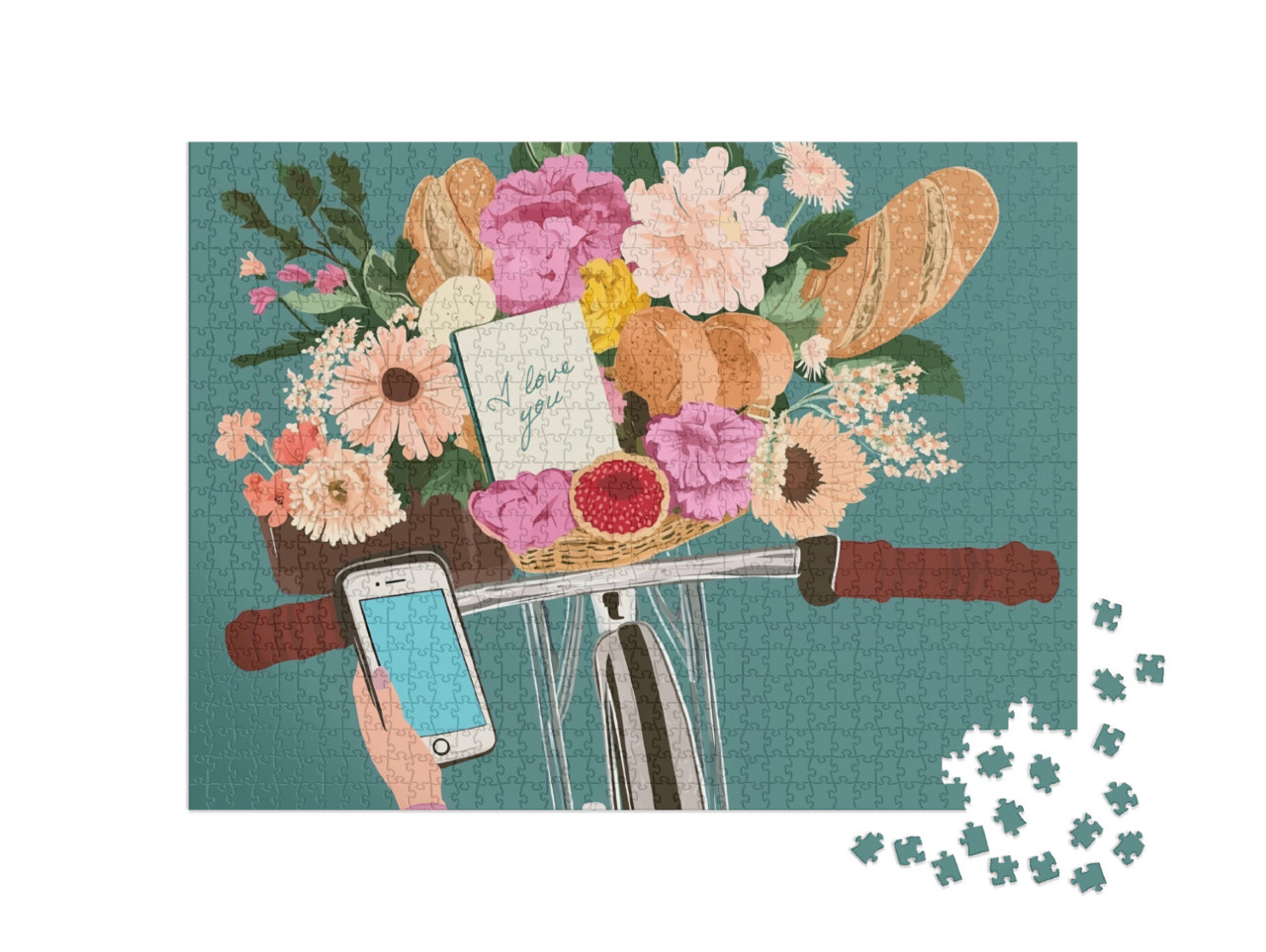 Puzzle 1000 Teile „Liebe in jedem Moment“