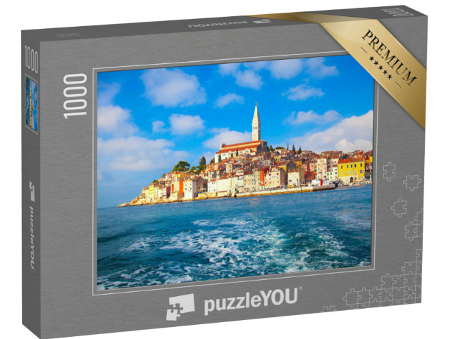 Puzzle 1000 Teile „Alte istrische Stadt, Porec, Kroatien“