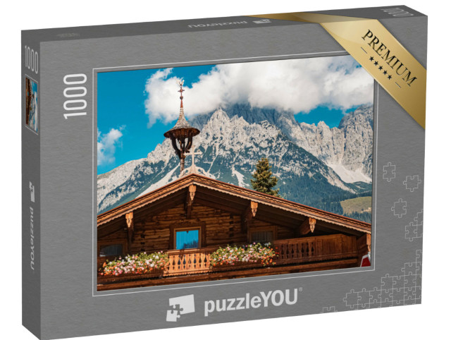 Puzzle 1000 Teile „Ellmau am Wilden Kaiser, Tirol, Österreich“