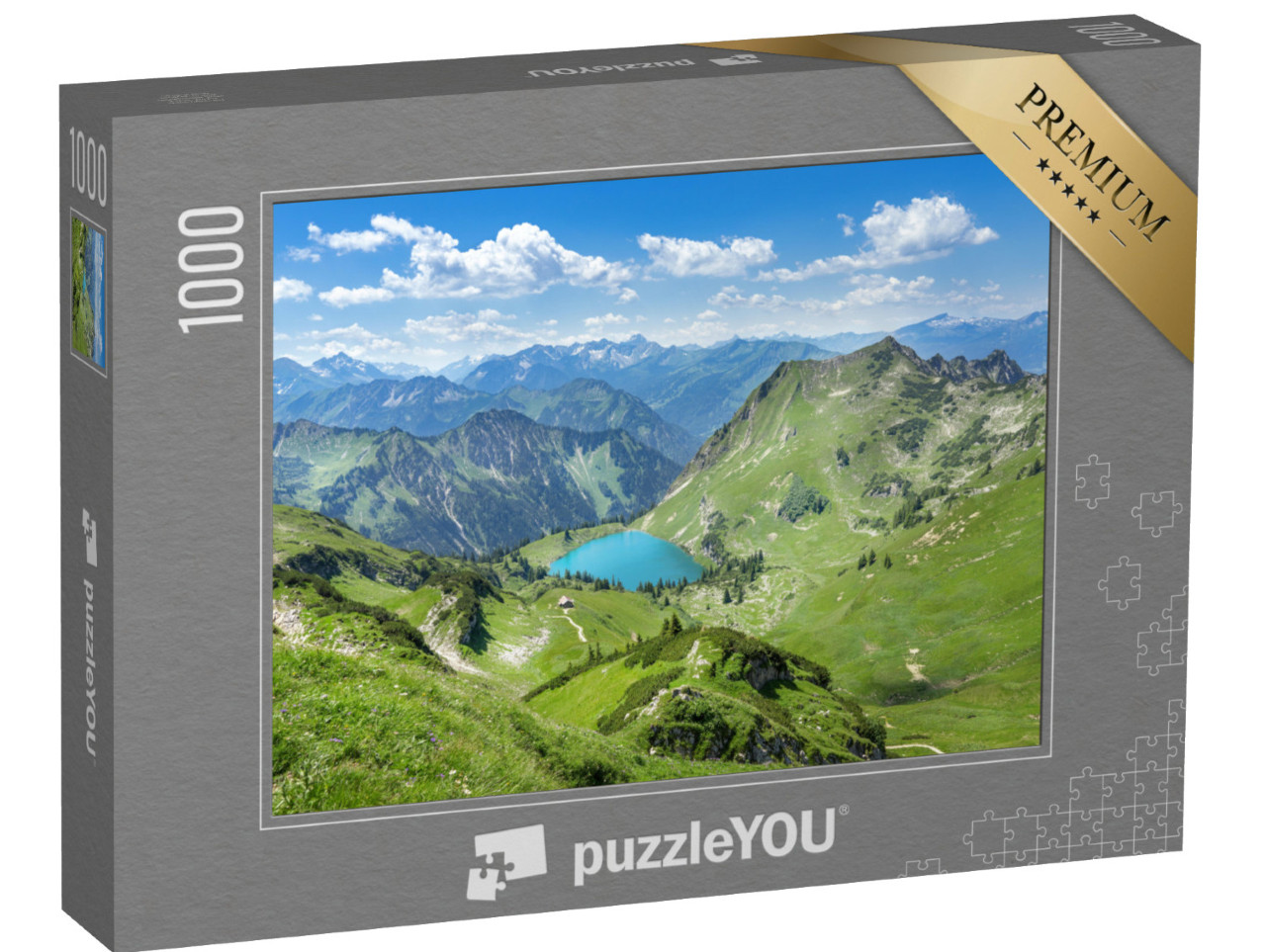 Puzzle 1000 Teile „Der Seealpsee“