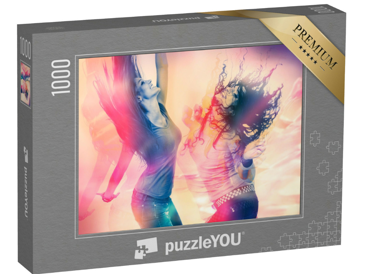 Puzzle 1000 Teile „Lebensfreude im Tanz“