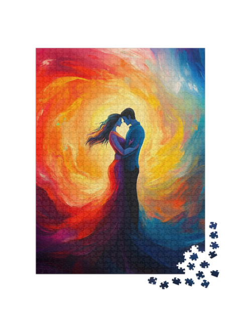 Puzzle 1000 Teile „Mein Herzschlag“