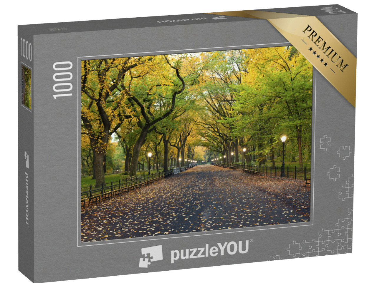 Puzzle 1000 Teile „The Mall Bereich im Central Park, New York City“