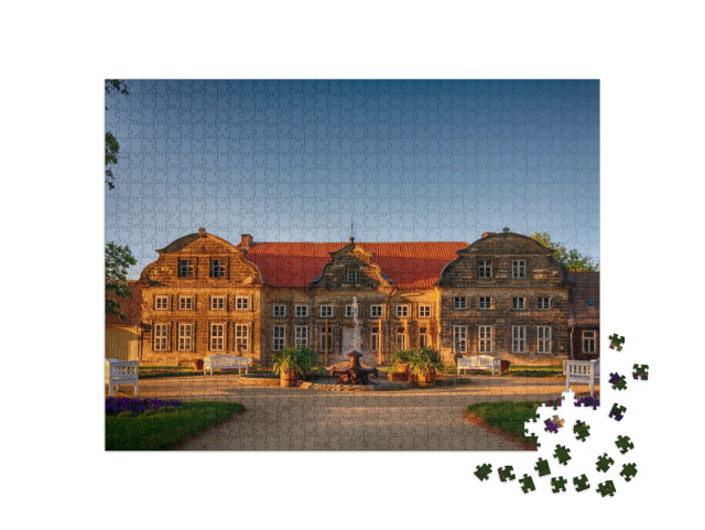 Puzzle 1000 Teile „Blankenburg, Deutschland: Harzer Schlösschen“