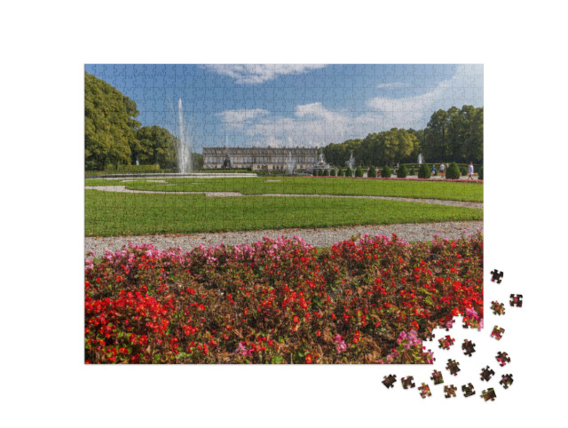Puzzle 1000 Teile „Schloss Herrenchiemsee, das größte Schloss von König Ludwig II.“