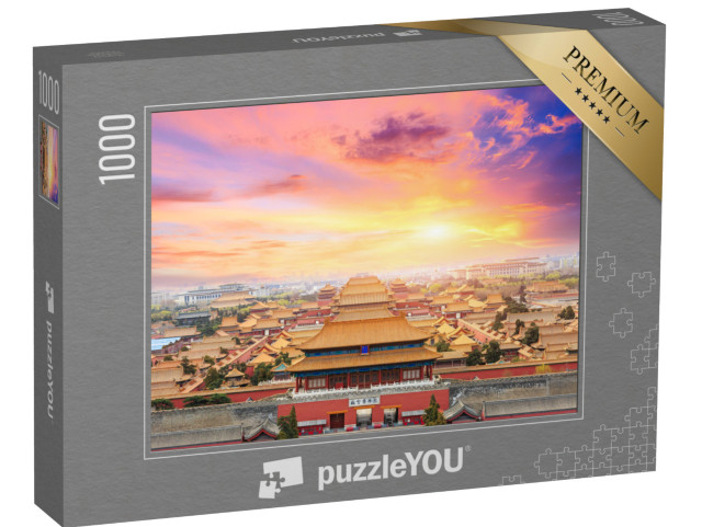Puzzle 1000 Teile „Peking, die verbotene Stadt“