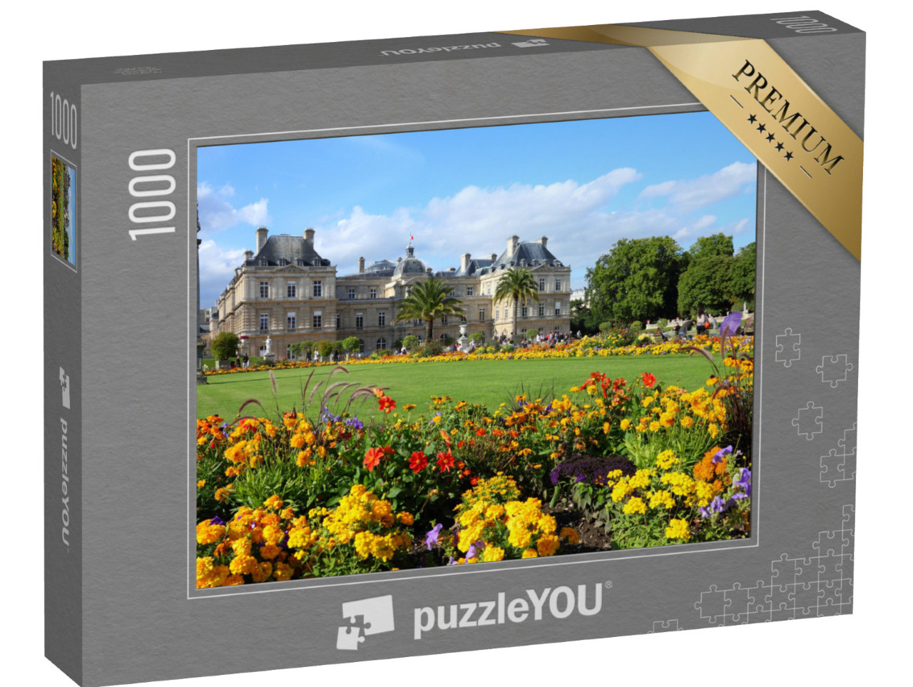 Puzzle 1000 Teile „Palais du Luxembourg, UNESCO-Weltkulturerbe, Paris, Frankreich“