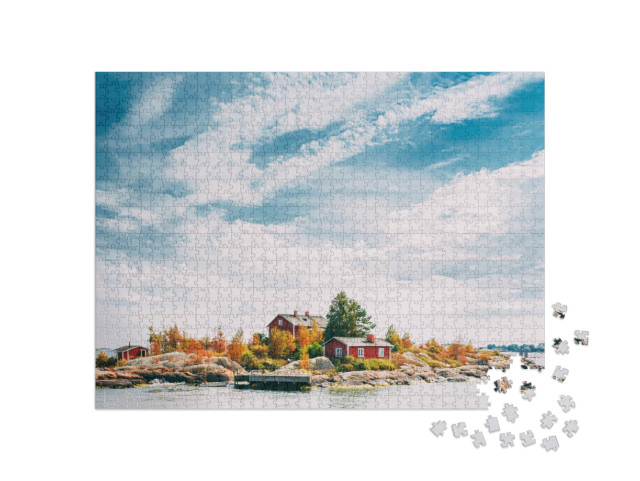 Puzzle 1000 Teile „Suomi“