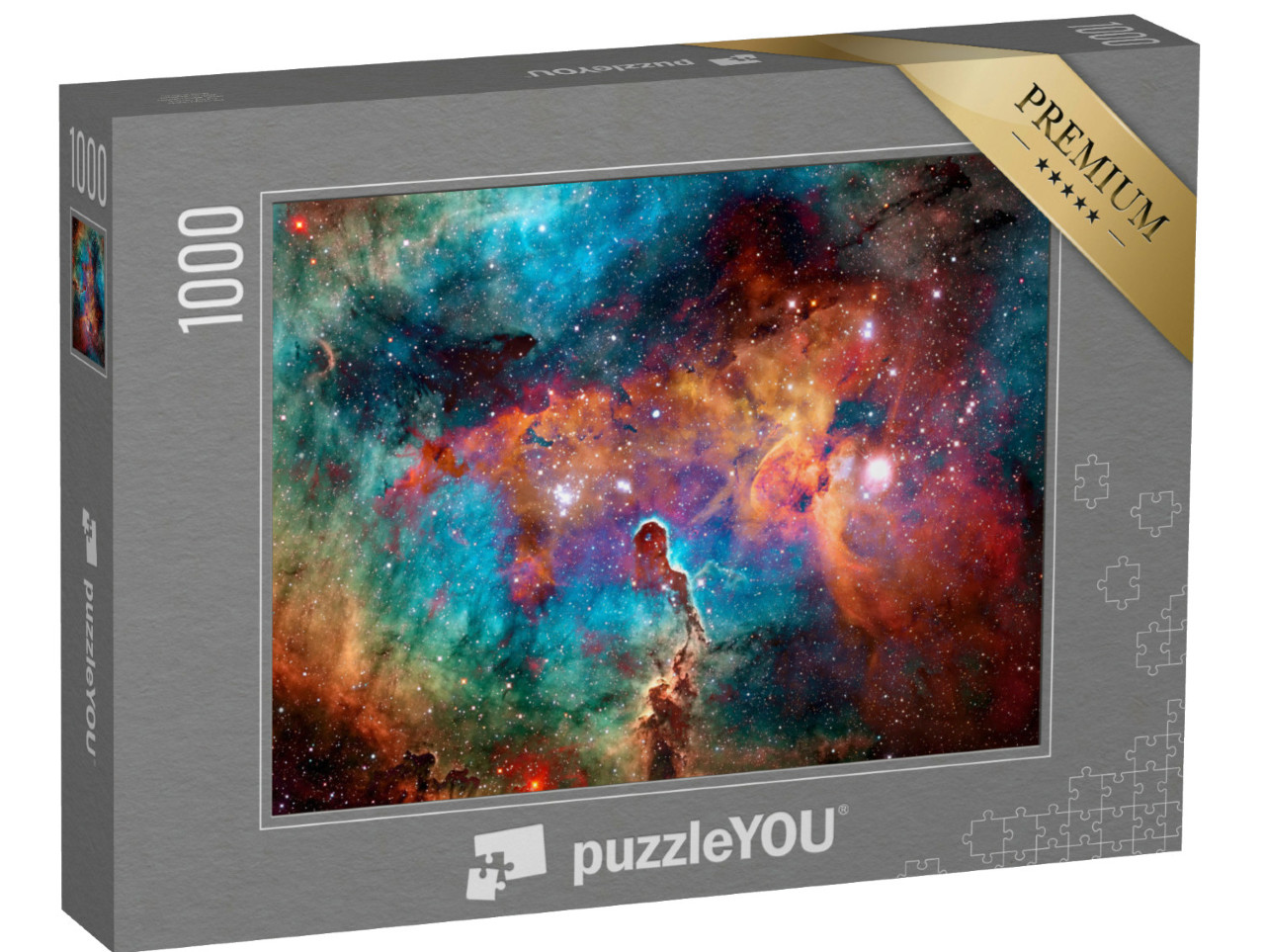 Puzzle 1000 Teile „Das Universum mit seinen Farben“
