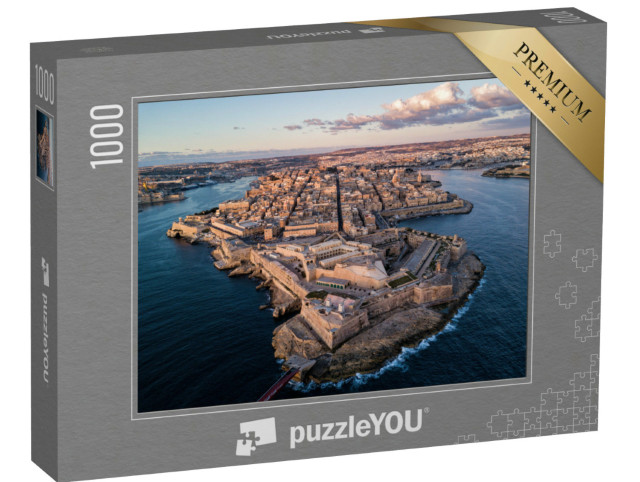 Puzzle 1000 Teile „Alte Hauptstadt von Valletta, Malta“