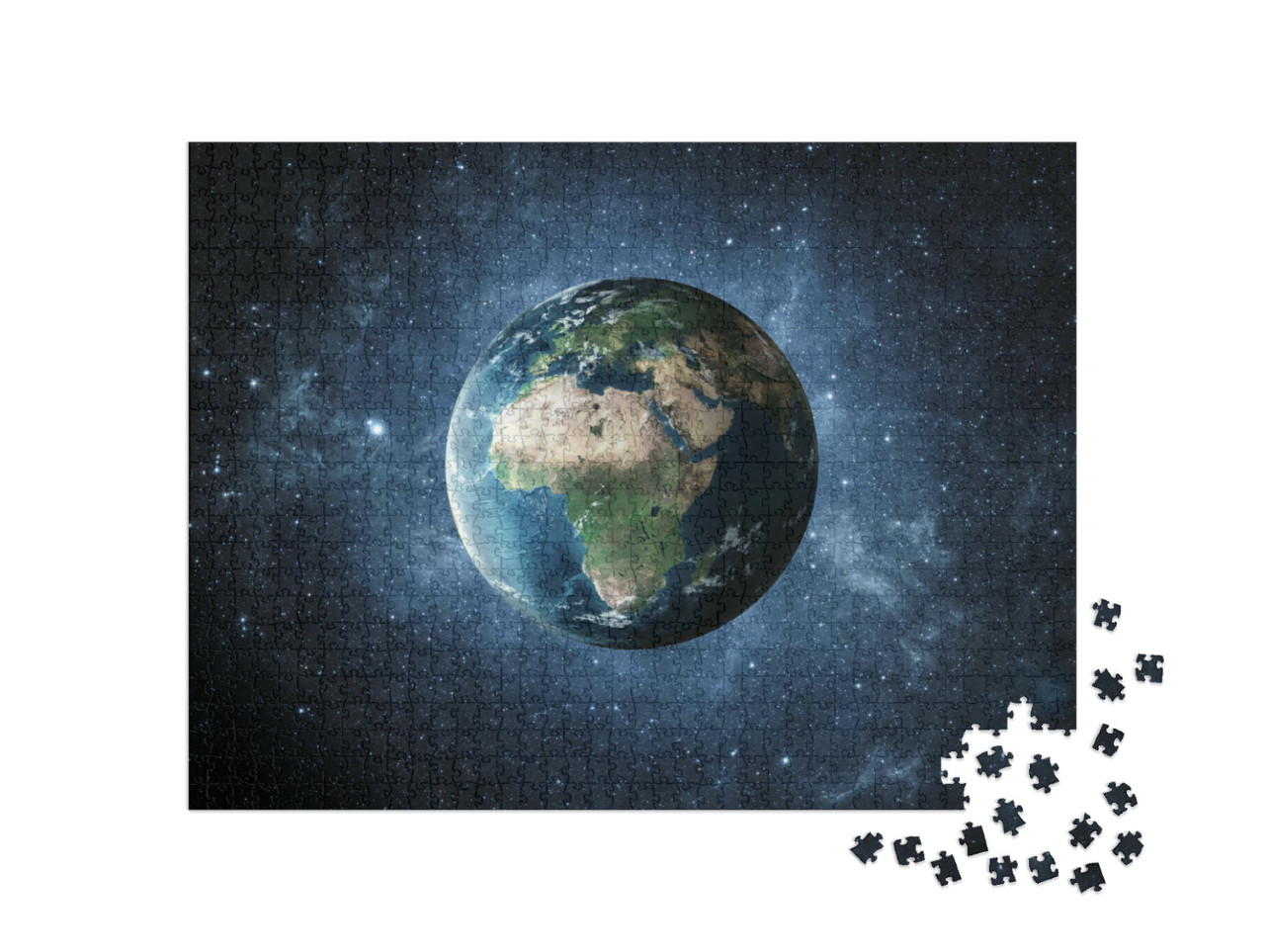 Puzzle 1000 Teile „Die Erde“