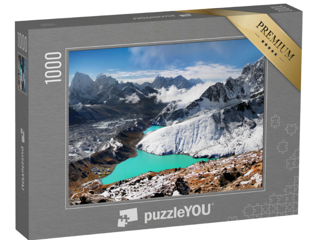 Puzzle 1000 Teile „Gletschersee im Himalaya, Nepal“
