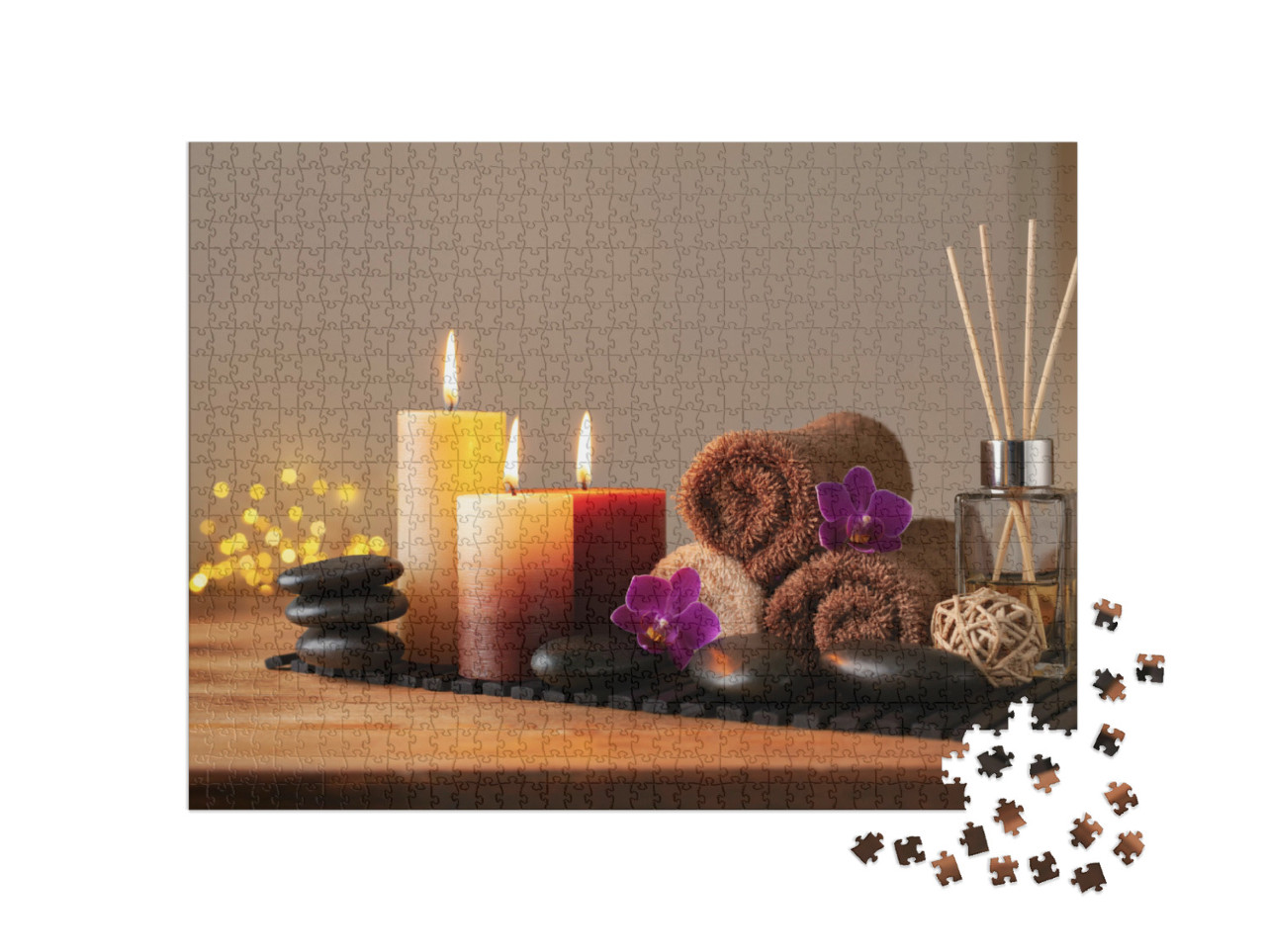 Puzzle 1000 Teile „Schönheitsbehandlung und Wellness“