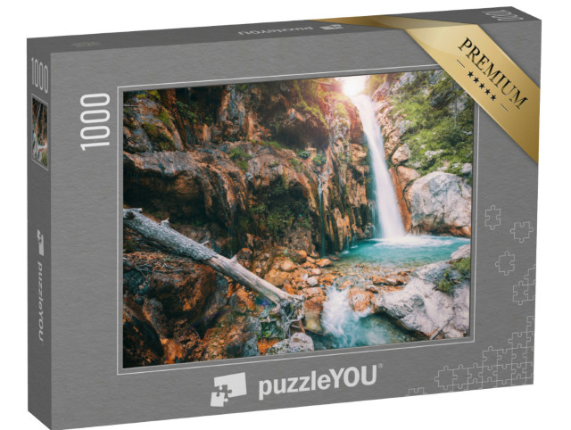 Puzzle 1000 Teile „Tscheppaschlucht Kärntner Wasserfall“