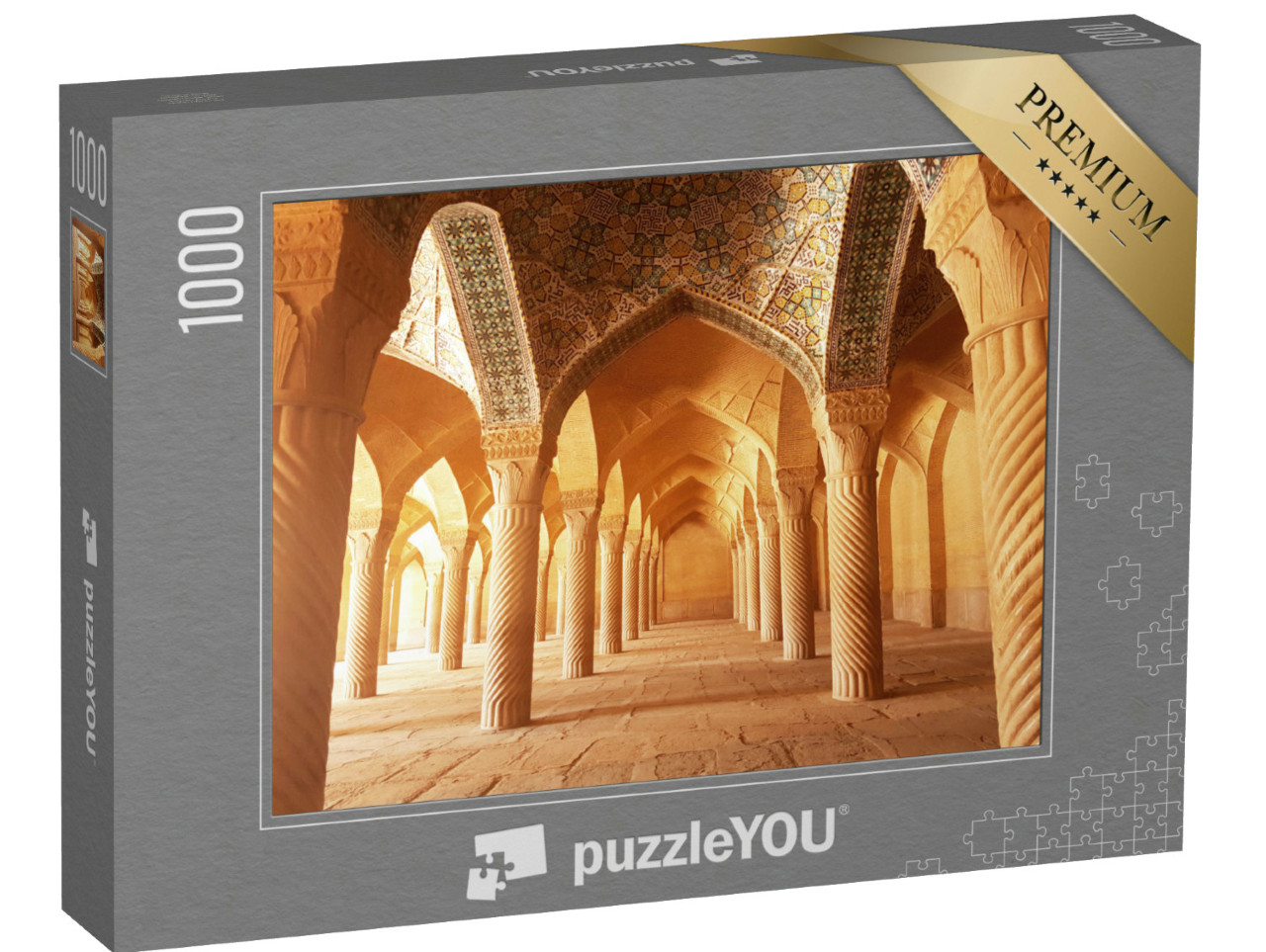 Puzzle 1000 Teile „Vineta-Brücke, Ostseebad Zinnowitz auf der Insel Usedom“