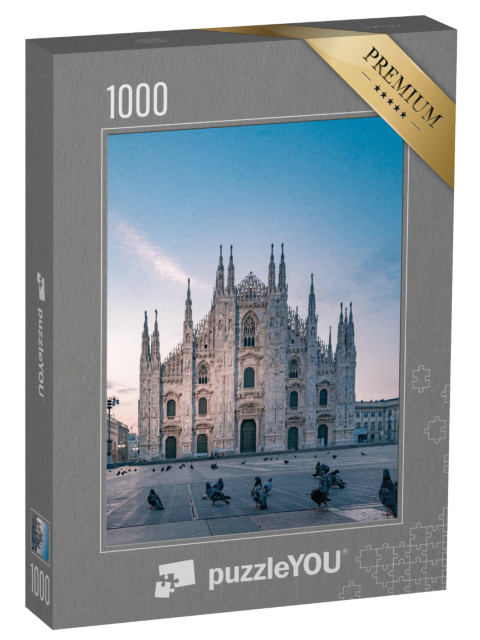 Puzzle 1000 Teile „Mailänder Dom, größte Kirche Italiens“