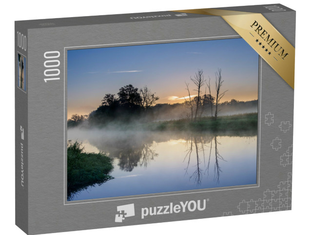 Puzzle 1000 Teile „Morgenstille auf der Spree“