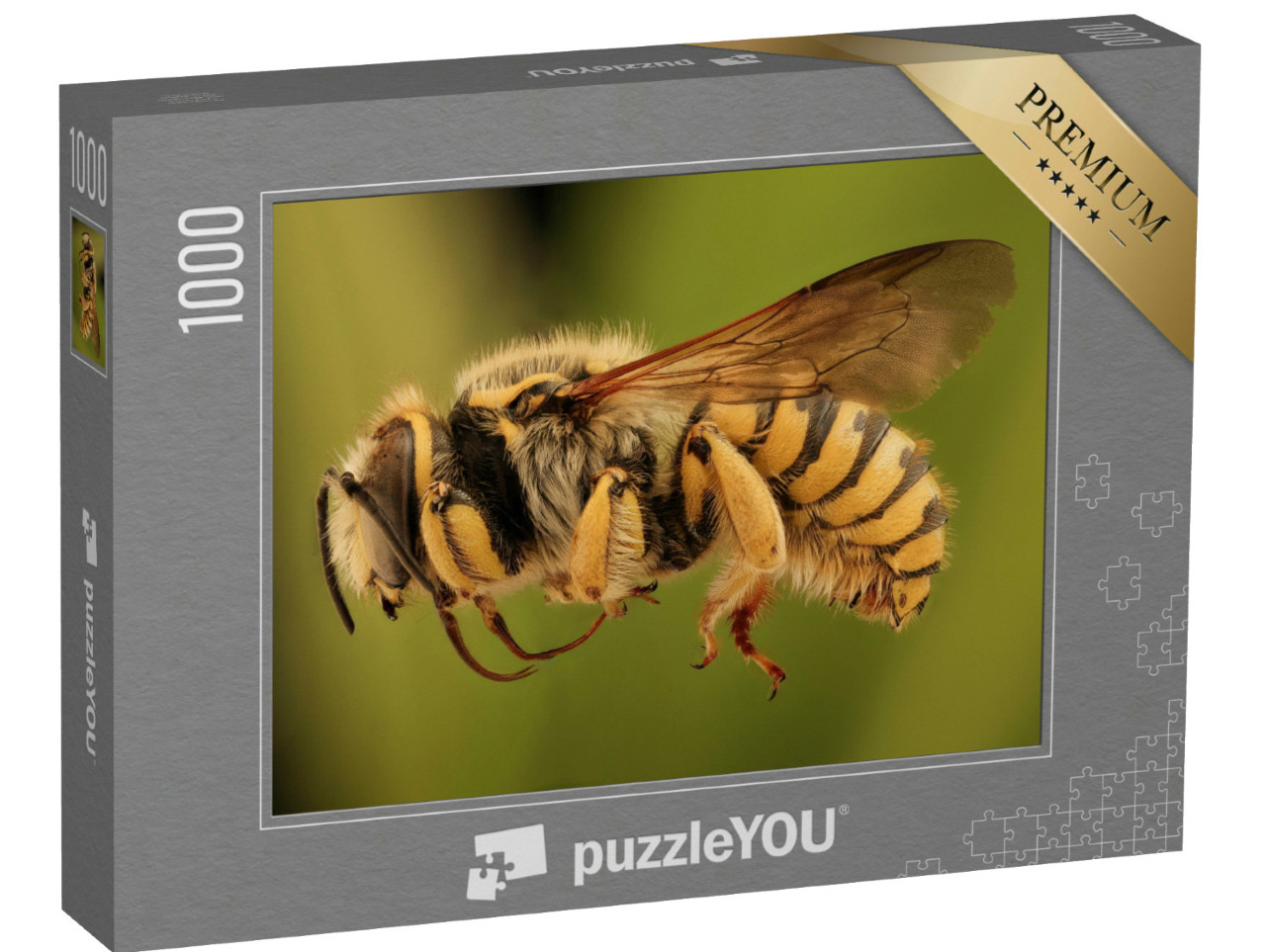 Puzzle 1000 Teile „Eine fliegende Biene “