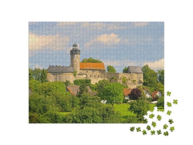 Puzzle 1000 Teile „Schloss Zwernitz“