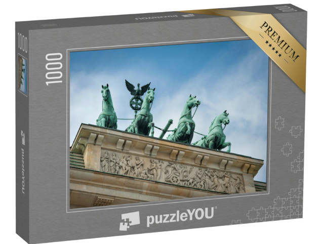 Puzzle 1000 Teile „Detailaufnahme des Brandenburger Tors, Berlin “