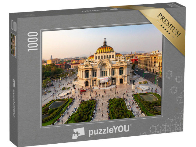 Puzzle 1000 Teile „Palacio De Bellas Artes, Mexiko-City“
