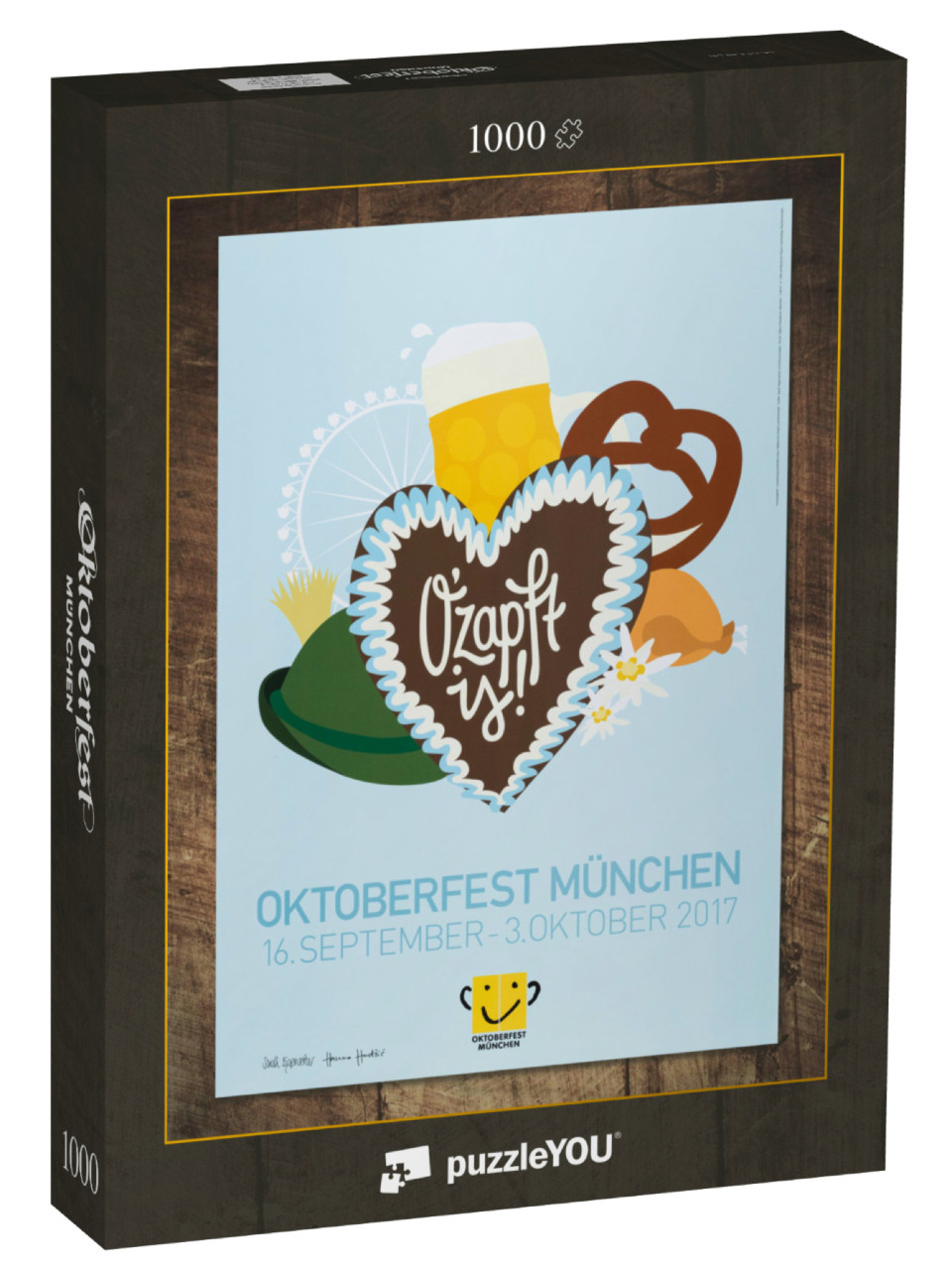 Puzzle 1000 Teile „OKTOBERFEST™ 2017 JAHRESMOTIV“