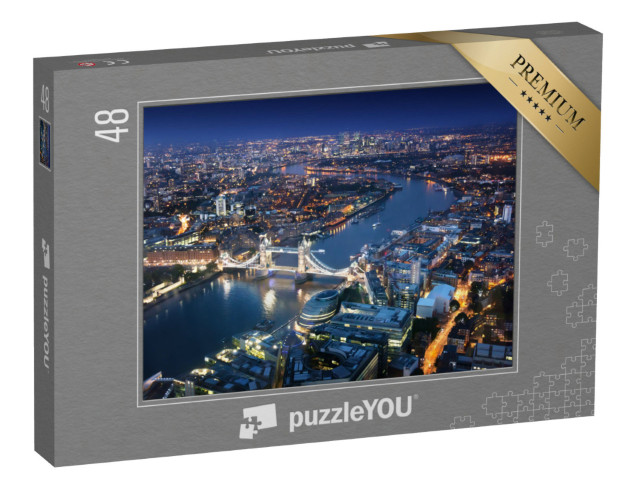 Puzzle 48 Teile „London bei Nacht“