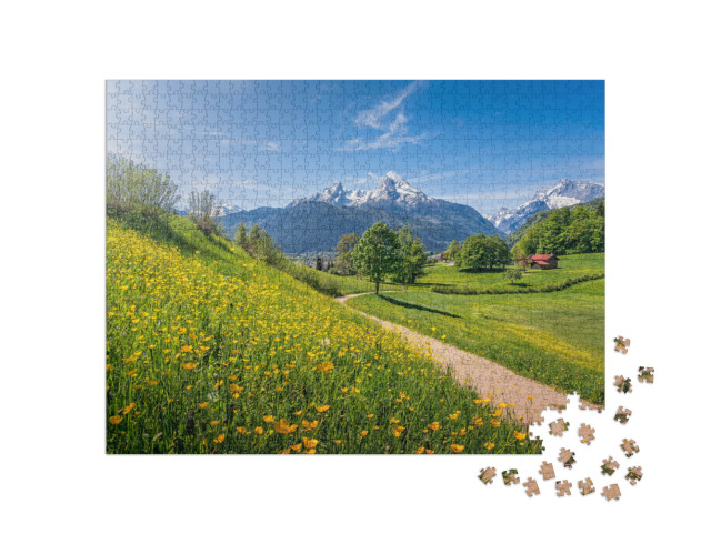 Puzzle 1000 Teile „Nationalpark Berchtesgadener Land, Bayern, Deutschland“