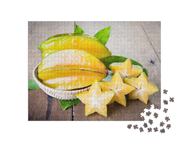 Puzzle 1000 Teile „Sternfrucht“