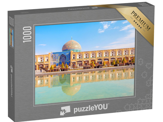 Puzzle 1000 Teile „Scheich-Lotfollah-Moschee am Naqsh-e Jahan-Platz in Isfahan, Iran“