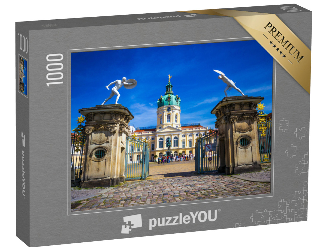 Puzzle 1000 Teile „Schloss Charlottenburg in Berlin als ehemalige Sommerresidenz der preußischen Könige“