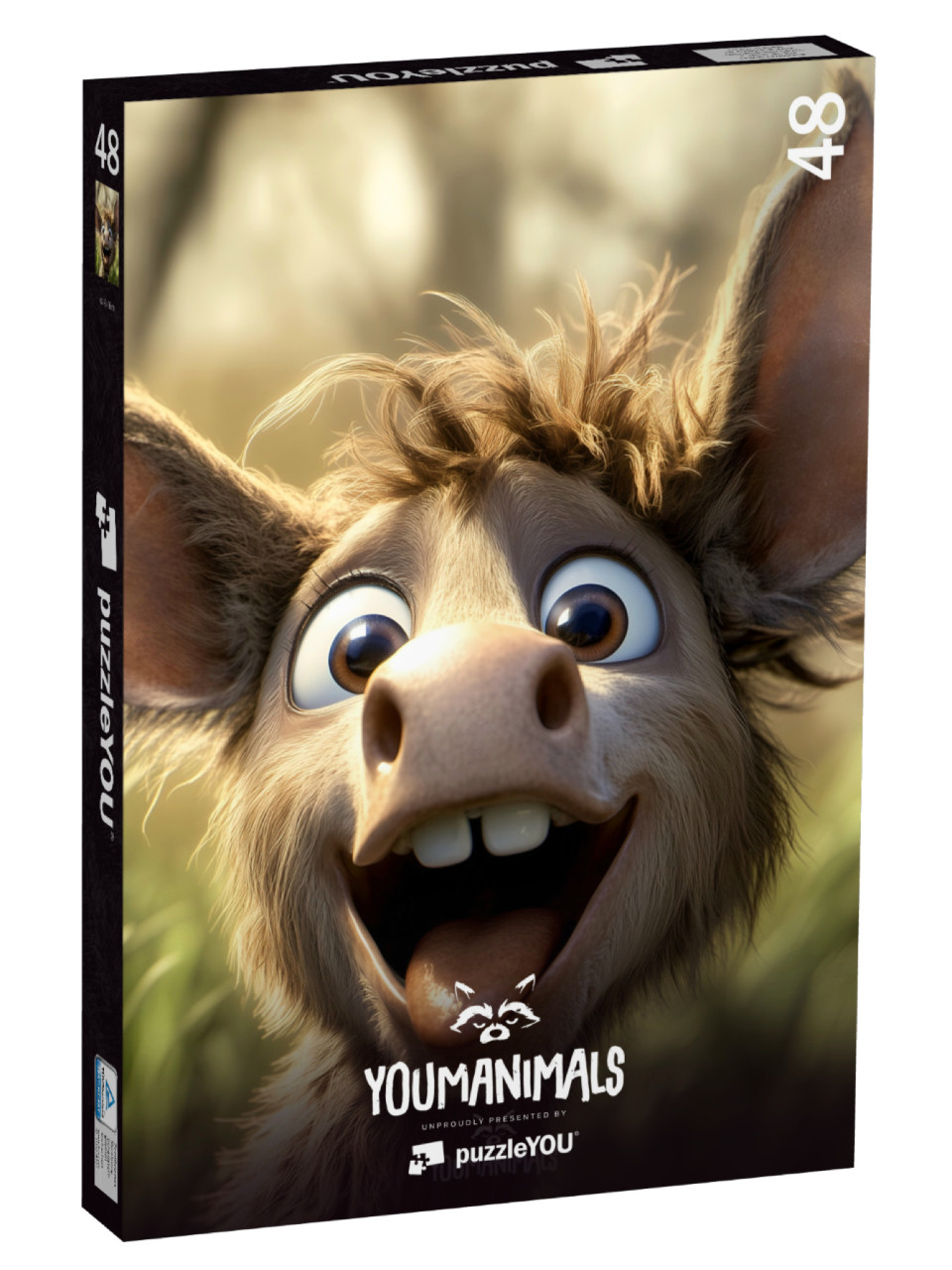 Puzzle 48 Teile „YOUMANIMALS: Donut“