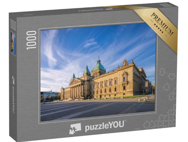 Puzzle 1000 Teile „Das Bundesverwaltungsgericht in Leipzig“