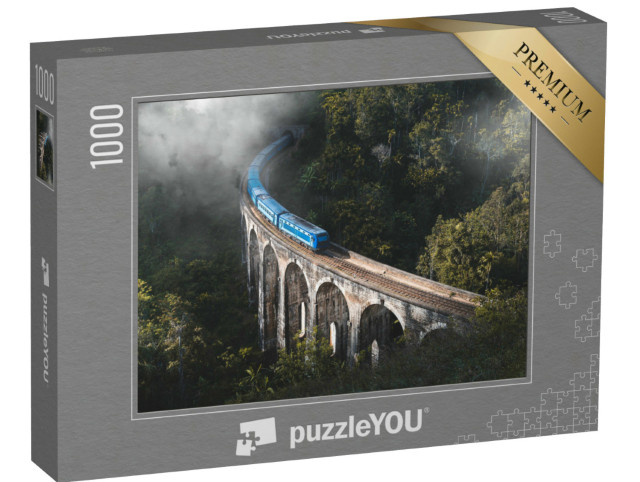 Puzzle 1000 Teile „Atemberaubende Neun-Bogen-Brücke, Demodara, Sri Lanka“