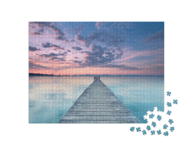 Puzzle 1000 Teile „Playa de Muro Alcudia Mallorca, Spanien“