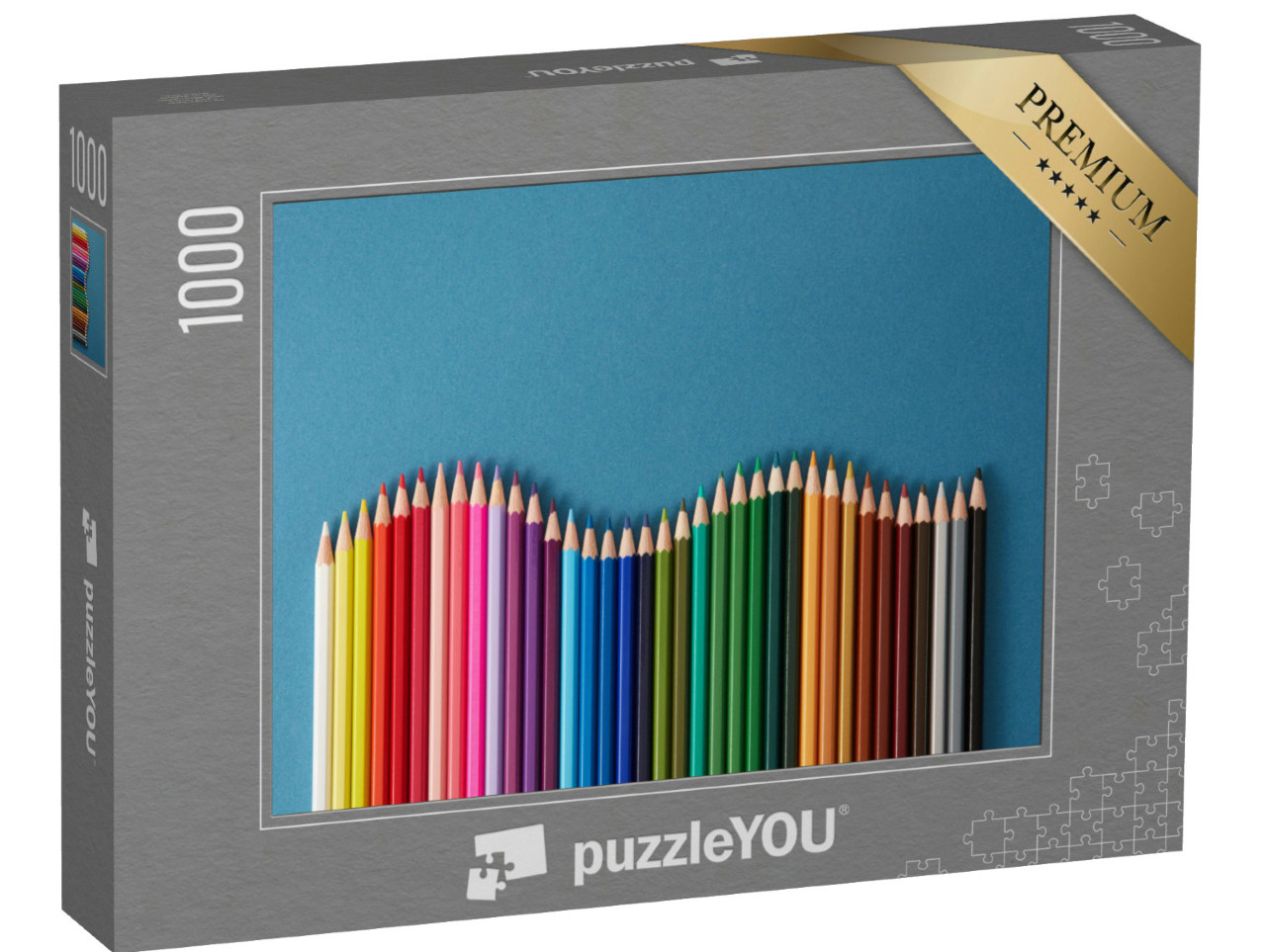 Puzzle 1000 Teile „Buntstifte“