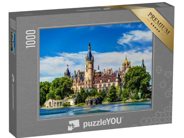 Puzzle 1000 Teile „Das prächtige Schweriner Schloss“