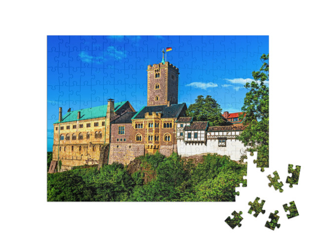 Puzzle 200 Teile „Wartburg in Eisenach, Thüringen, Deutschland“