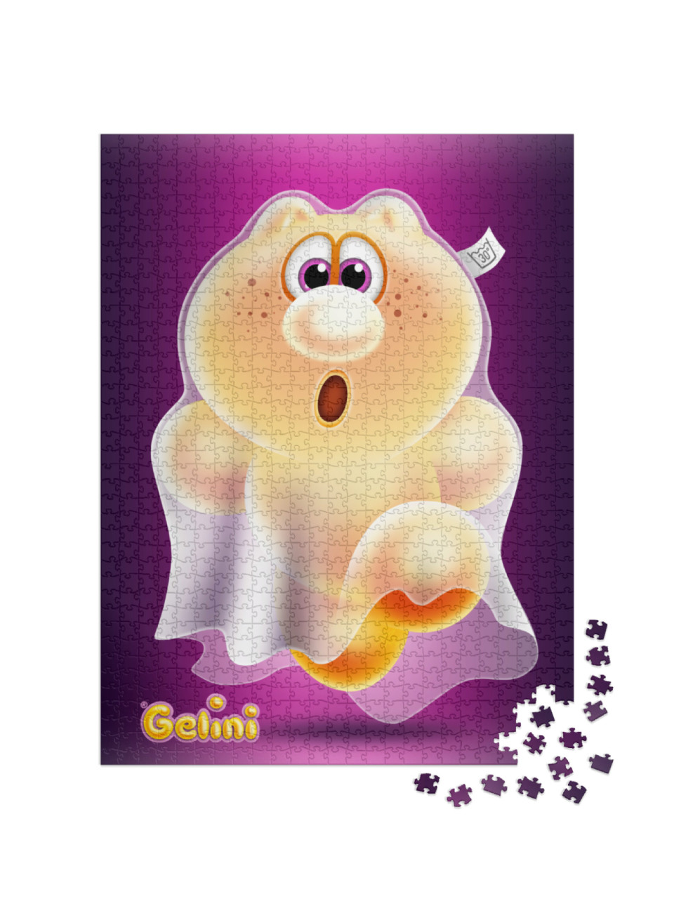 Puzzle 1000 Teile „Gelini Halloween Dott“