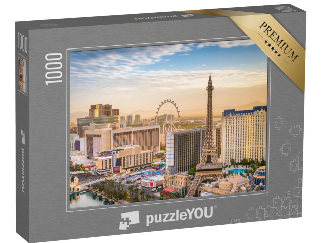 Puzzle 1000 Teile „Die Skyline von Las Vegas“