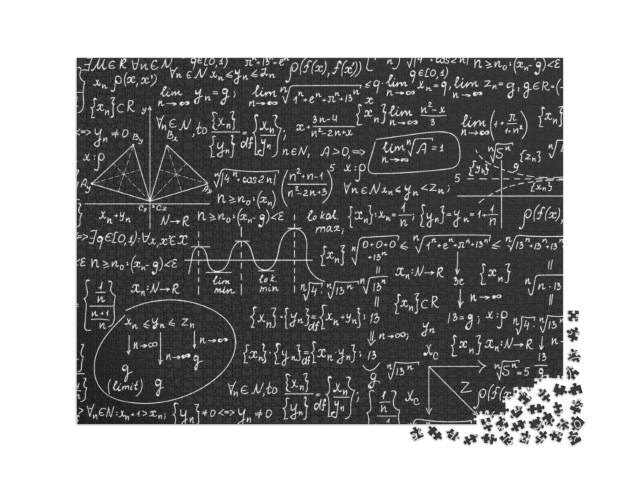 Puzzle 2000 Teile „Mathe“