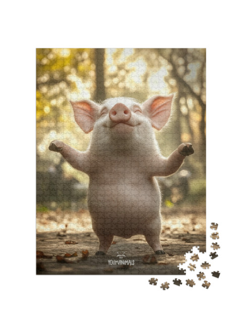 Puzzle 1000 Teile „YOUMANIMALS: Philine“